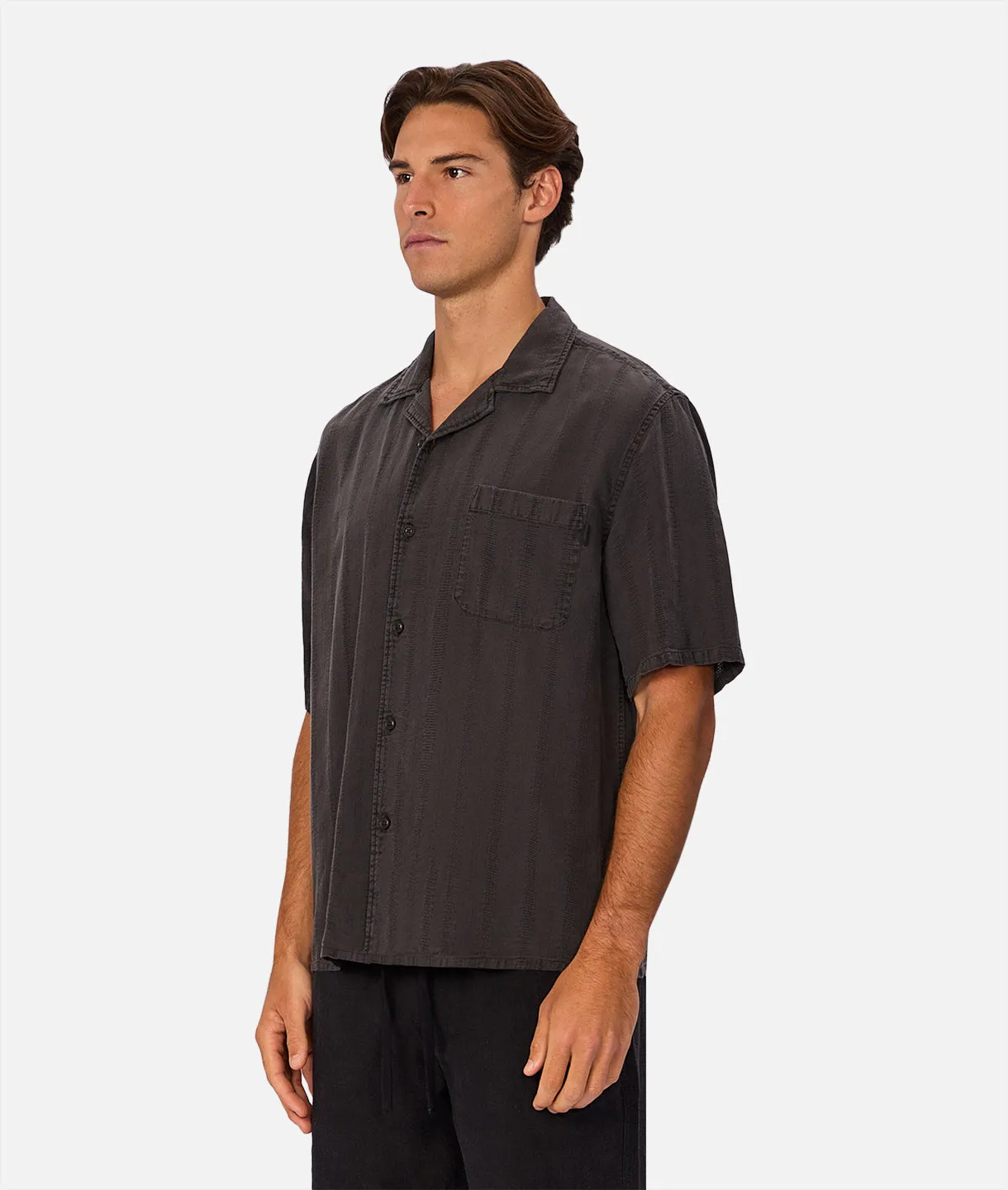 The Andreas Short Sleeve Shirt - Granite sold by Industrie Clothing product image thumbnail 3