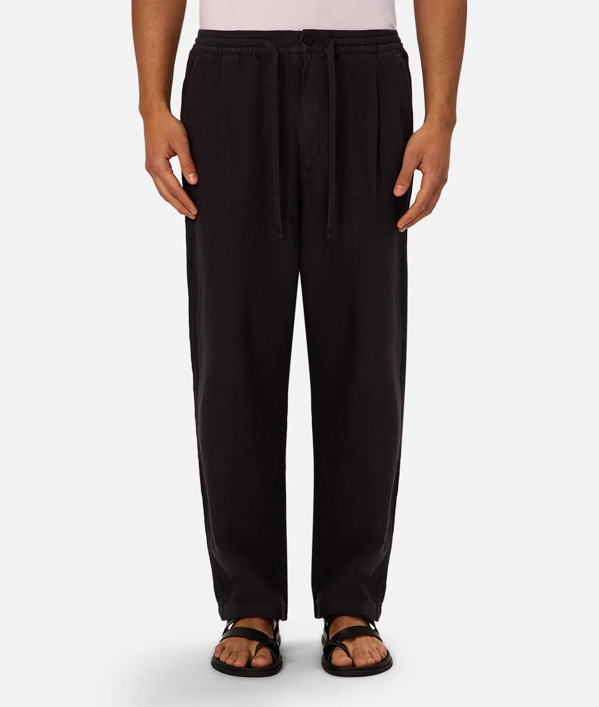 The Relaxed Mallorca Pant - Dark Navy sold by Industrie Clothing
