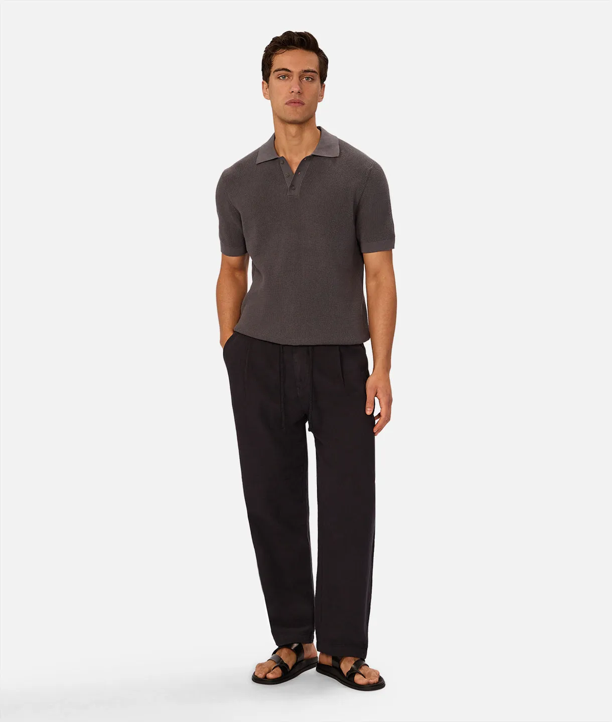 The Relaxed Mallorca Pant - Dark Navy sold by Industrie Clothing product image thumbnail 2
