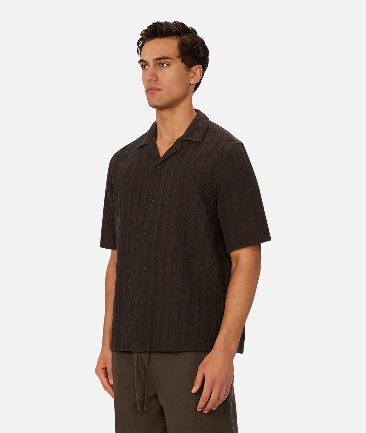 The Modello Short Sleeve Shirt - Onyx sold by Industrie Clothing product image thumbnail 4