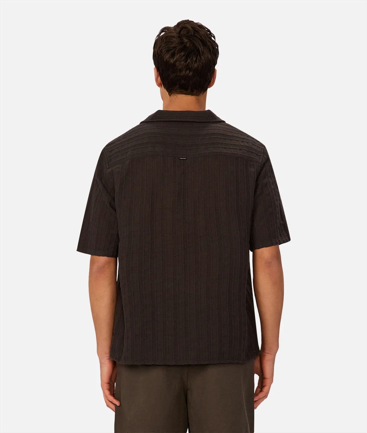 The Modello Short Sleeve Shirt - Onyx sold by Industrie Clothing product image thumbnail 5