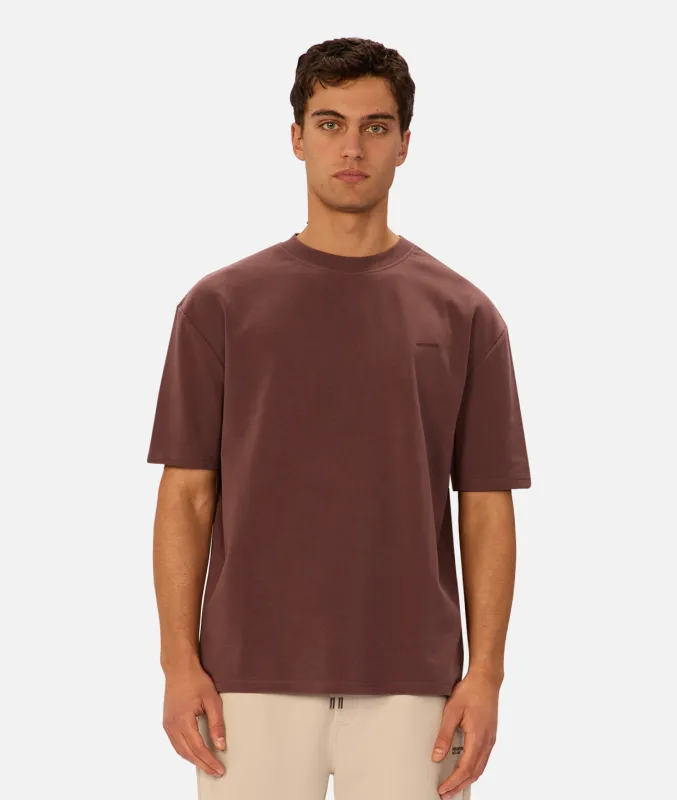 The Newport Tee - Plum sold by Industrie Clothing