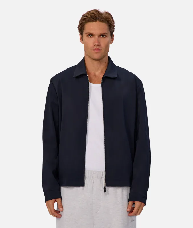 The Lusso Tech Bomber Jacket - Navy sold by Industrie Clothing