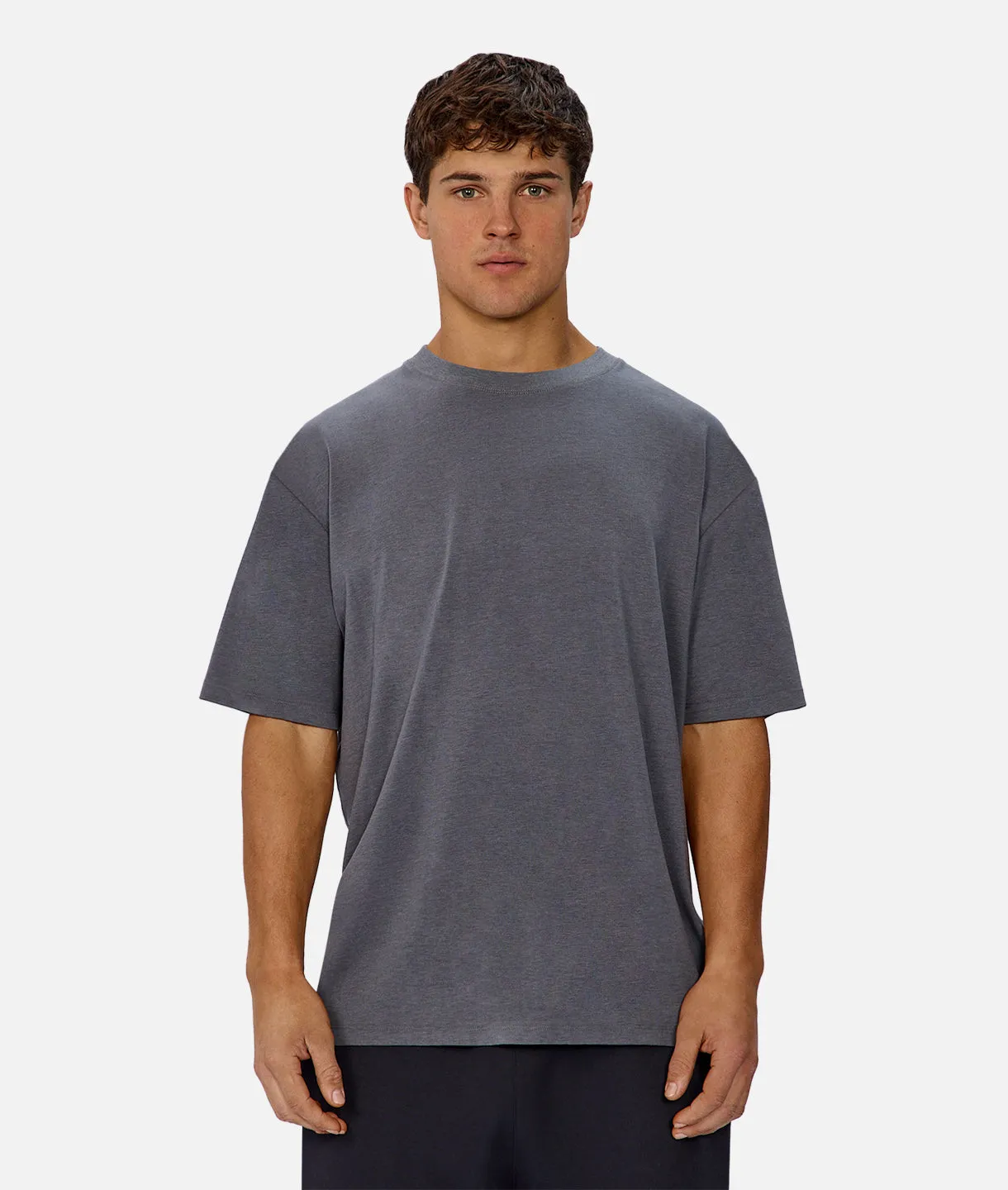 The Freeman Athletic Tee - Dark Teal Marle sold by Industrie Clothing