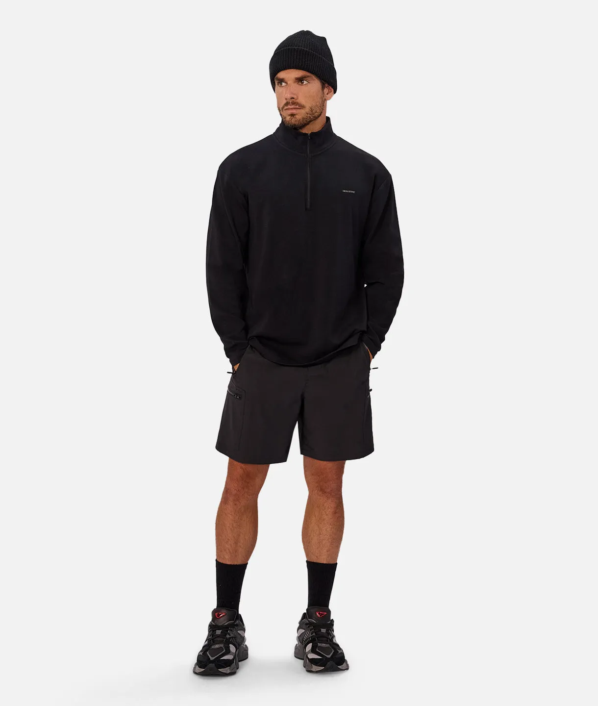 The Performance Long Sleeve Tee - Black sold by Industrie Clothing product image thumbnail 2