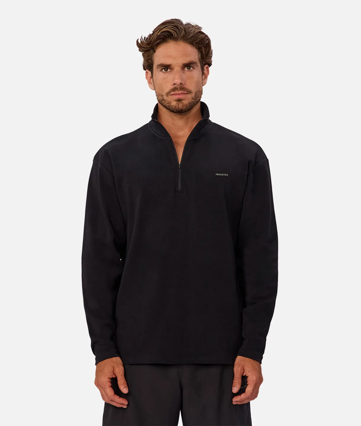 The Performance Long Sleeve Tee - Black sold by Industrie Clothing