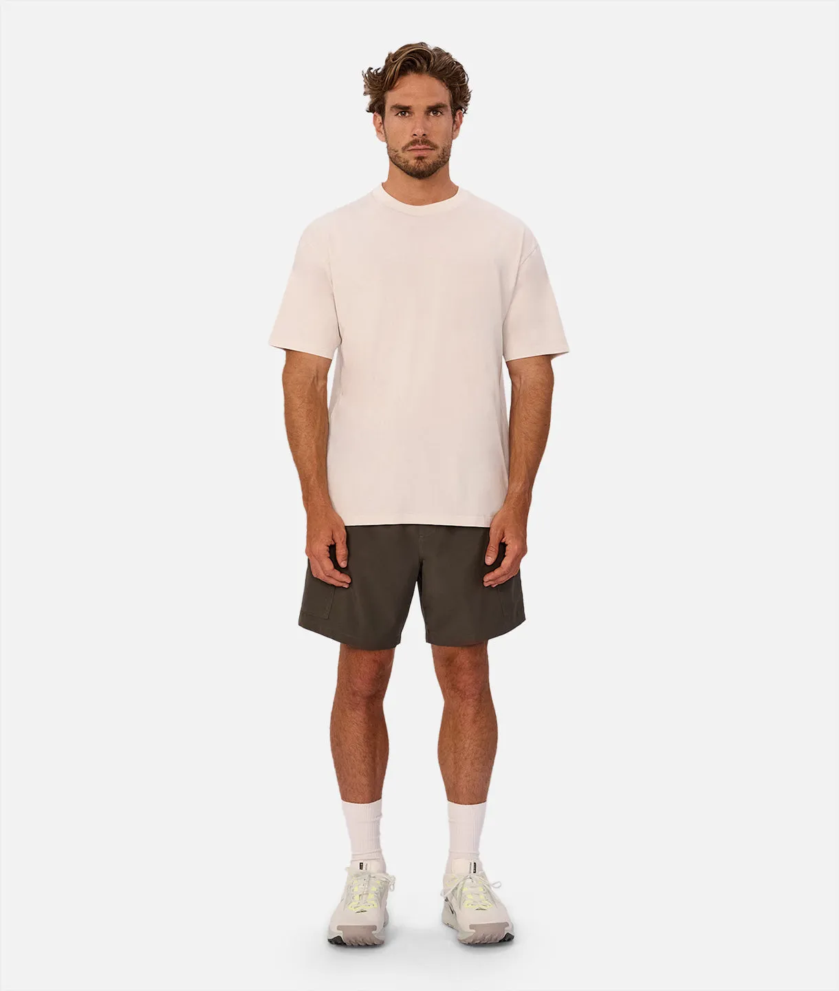 The Freeman Athletic Tee - Talc sold by Industrie Clothing product image thumbnail 5