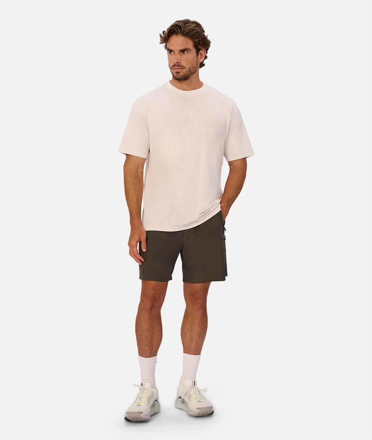 The Freeman Athletic Tee - Talc sold by Industrie Clothing product image thumbnail 2