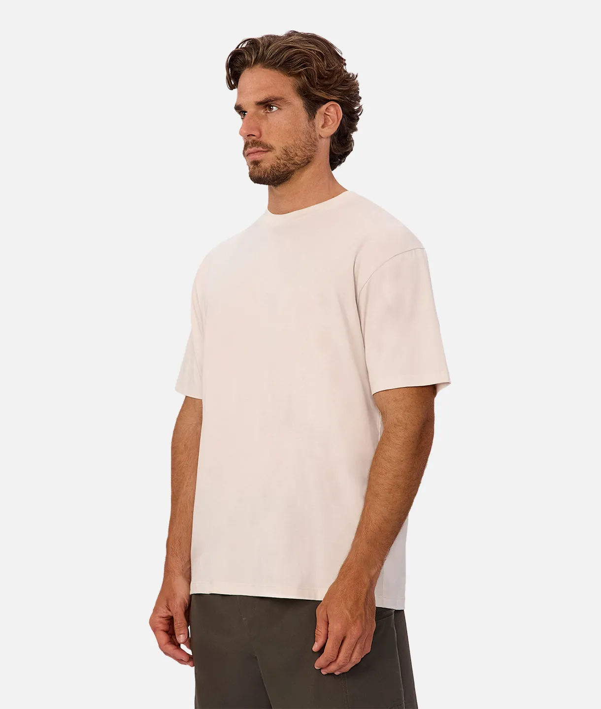 The Freeman Athletic Tee - Talc sold by Industrie Clothing product image thumbnail 3