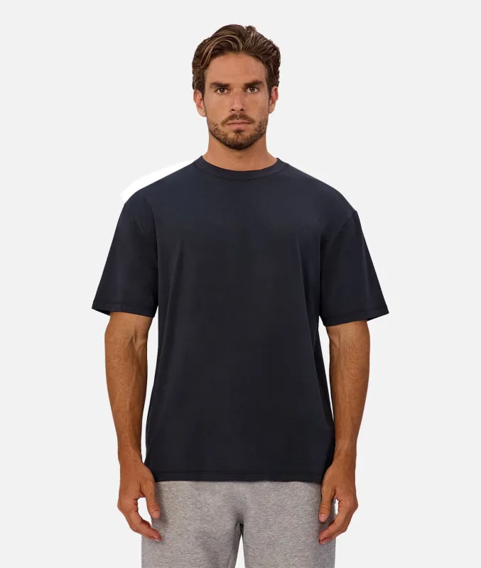 The Freeman Athletic Tee - Tech Midnight sold by Industrie Clothing
