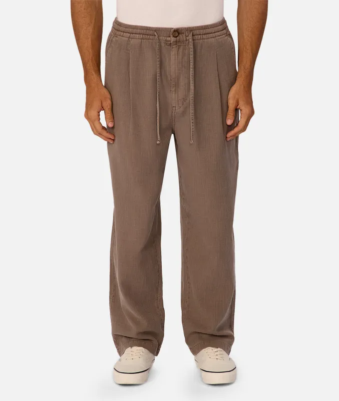 The Relaxed Mallorca Pant - Cappuccino sold by Industrie Clothing