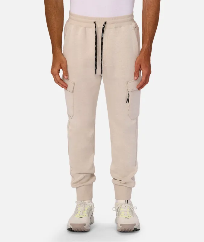 The Tech Defender Track Pant - Stone Heather made by Industrie Clothing