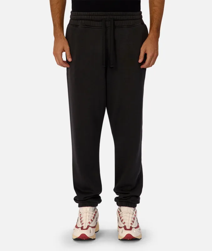 The New Del Sur Washed Trackpant - OD Black Acid made by Industrie Clothing