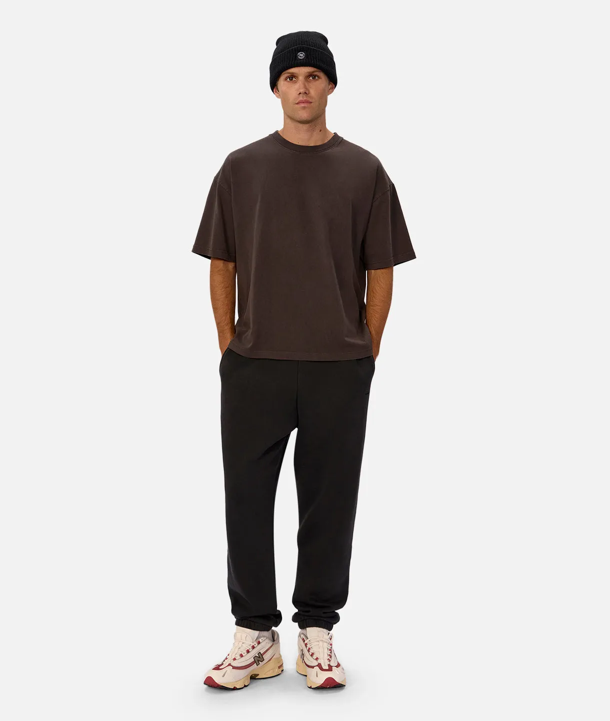 The New Del Sur Washed Trackpant - OD Black Acid sold by Industrie Clothing product image thumbnail 2