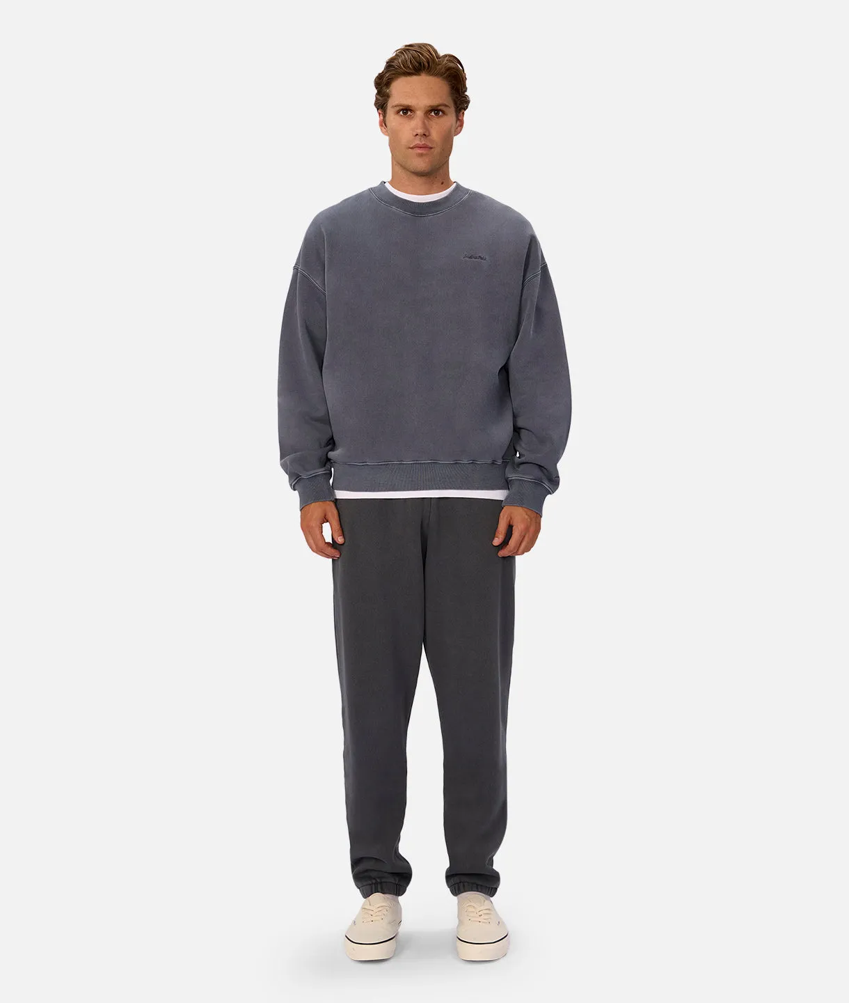 The New Del Sur Washed Trackpant - Slate sold by Industrie Clothing product image thumbnail 5