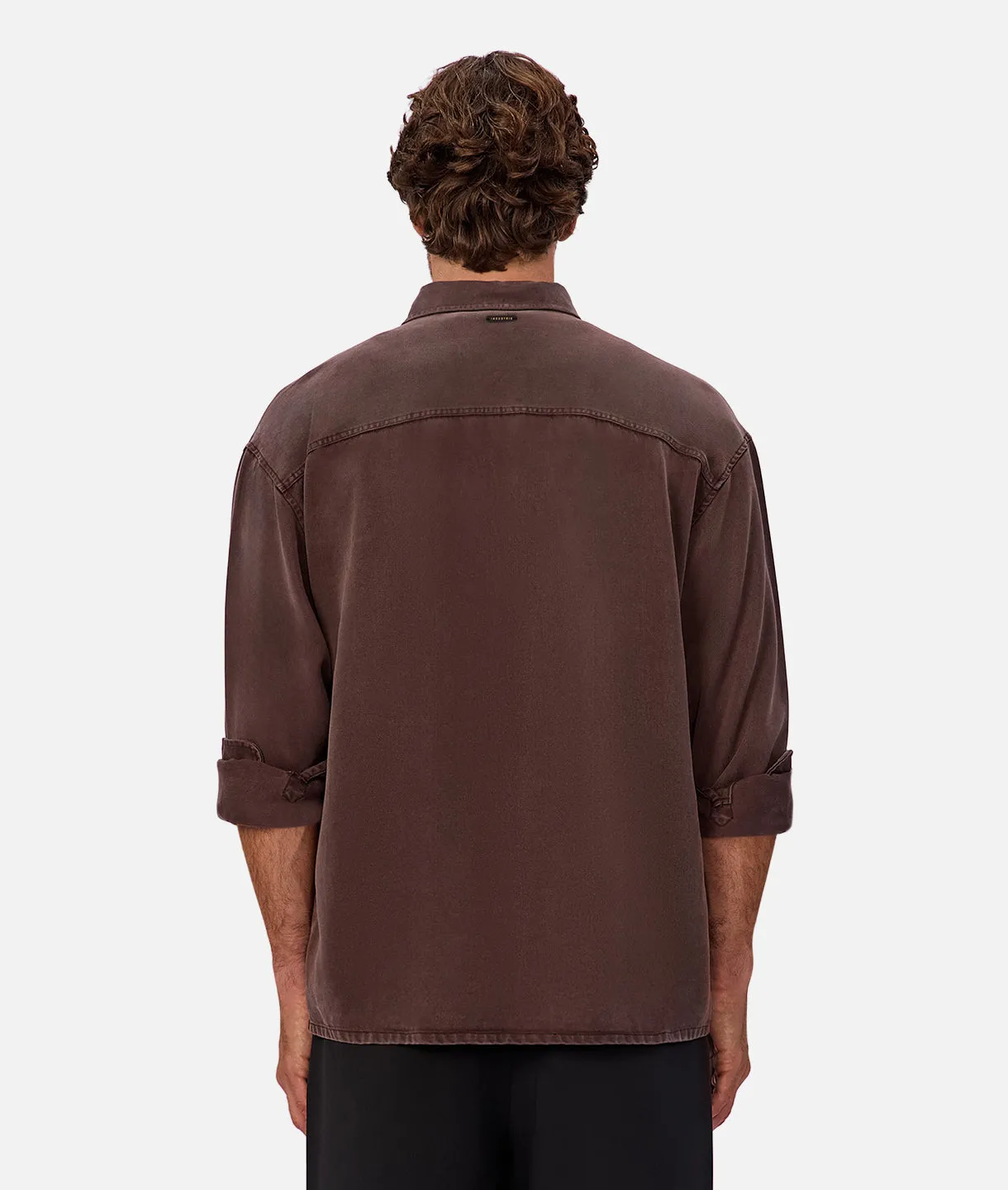 The Stockholm Long Sleeve Shirt - Dark Port sold by Industrie Clothing product image thumbnail 4