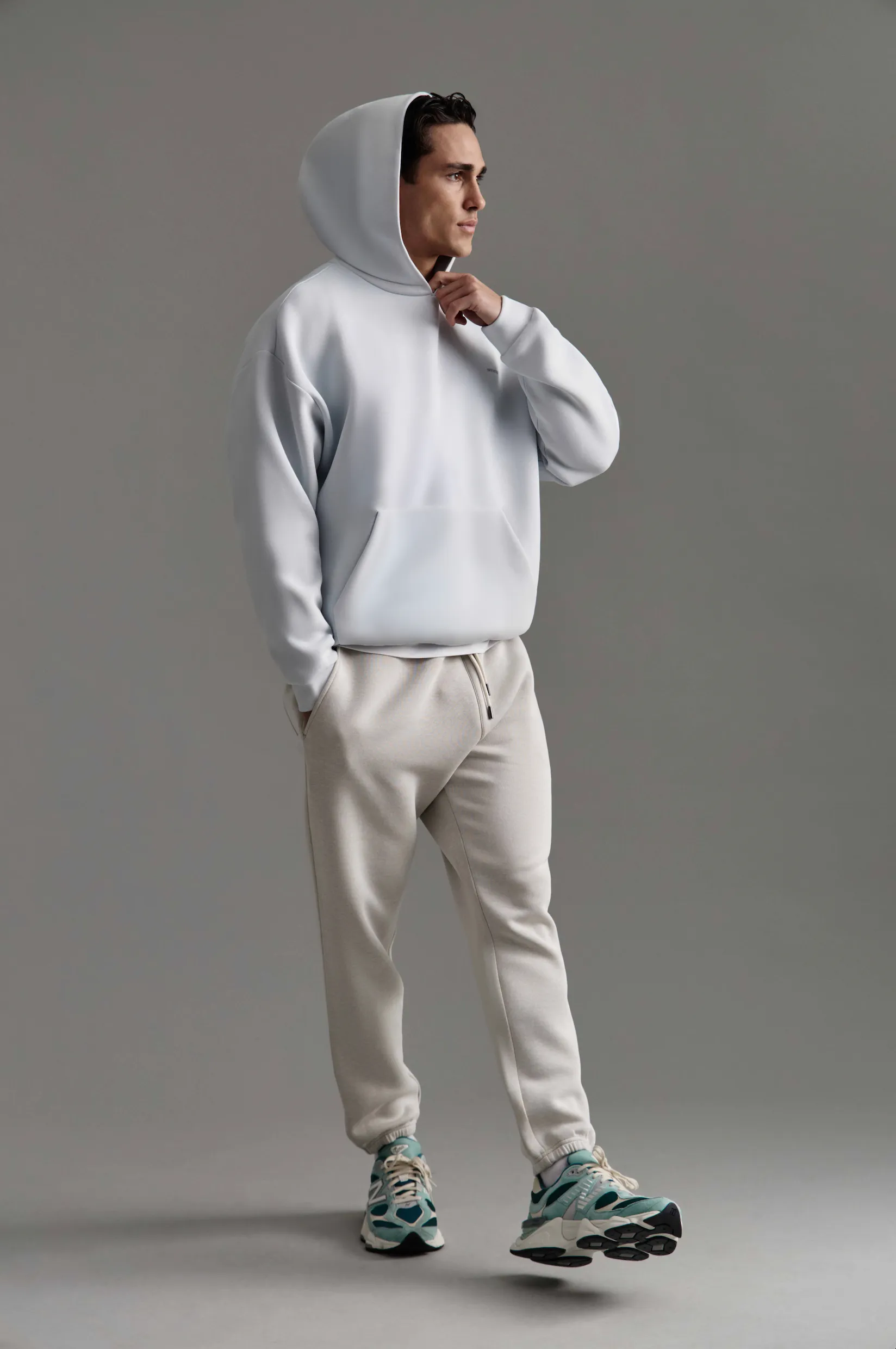 The Tech Del Sur Trackpant - Stone Heather sold by Industrie Clothing product image thumbnail 2