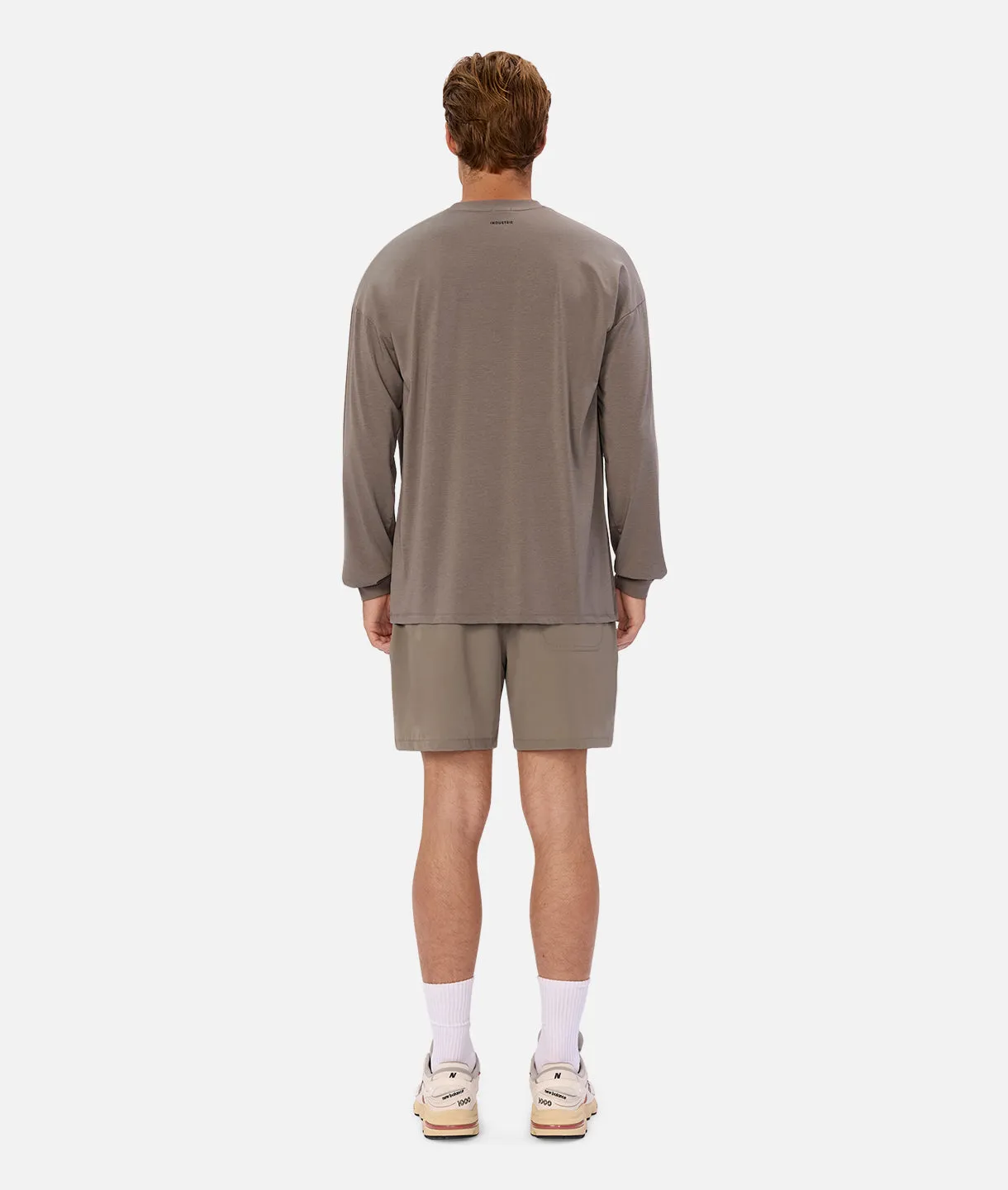 The Freeman Long Sleeve Tee - Basil sold by Industrie Clothing product image thumbnail 4