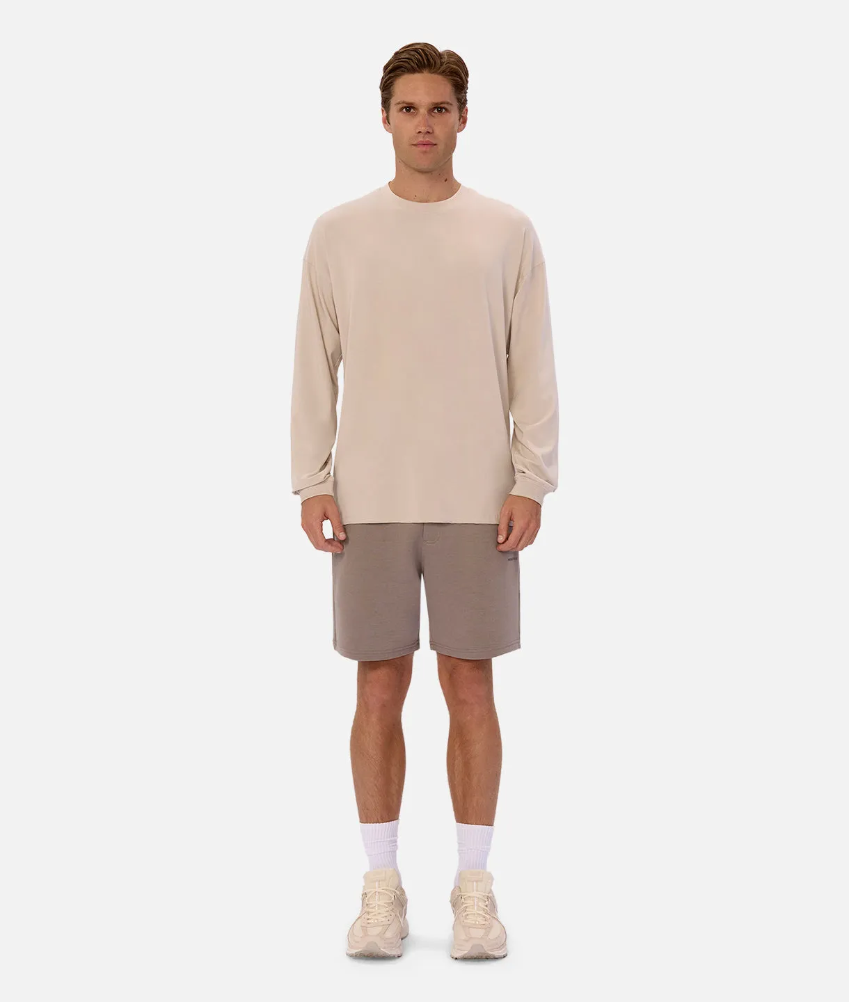 The Freeman Long Sleeve Tee - Stone 21 sold by Industrie Clothing product image thumbnail 4