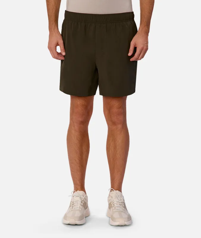 The Linford Running Short - Dark Jungle sold by Industrie Clothing