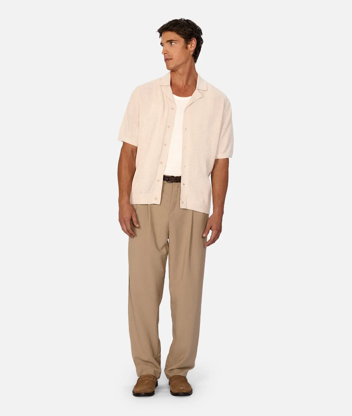 The Dali Short Sleeve Shirt - Wheat sold by Industrie Clothing product image thumbnail 3