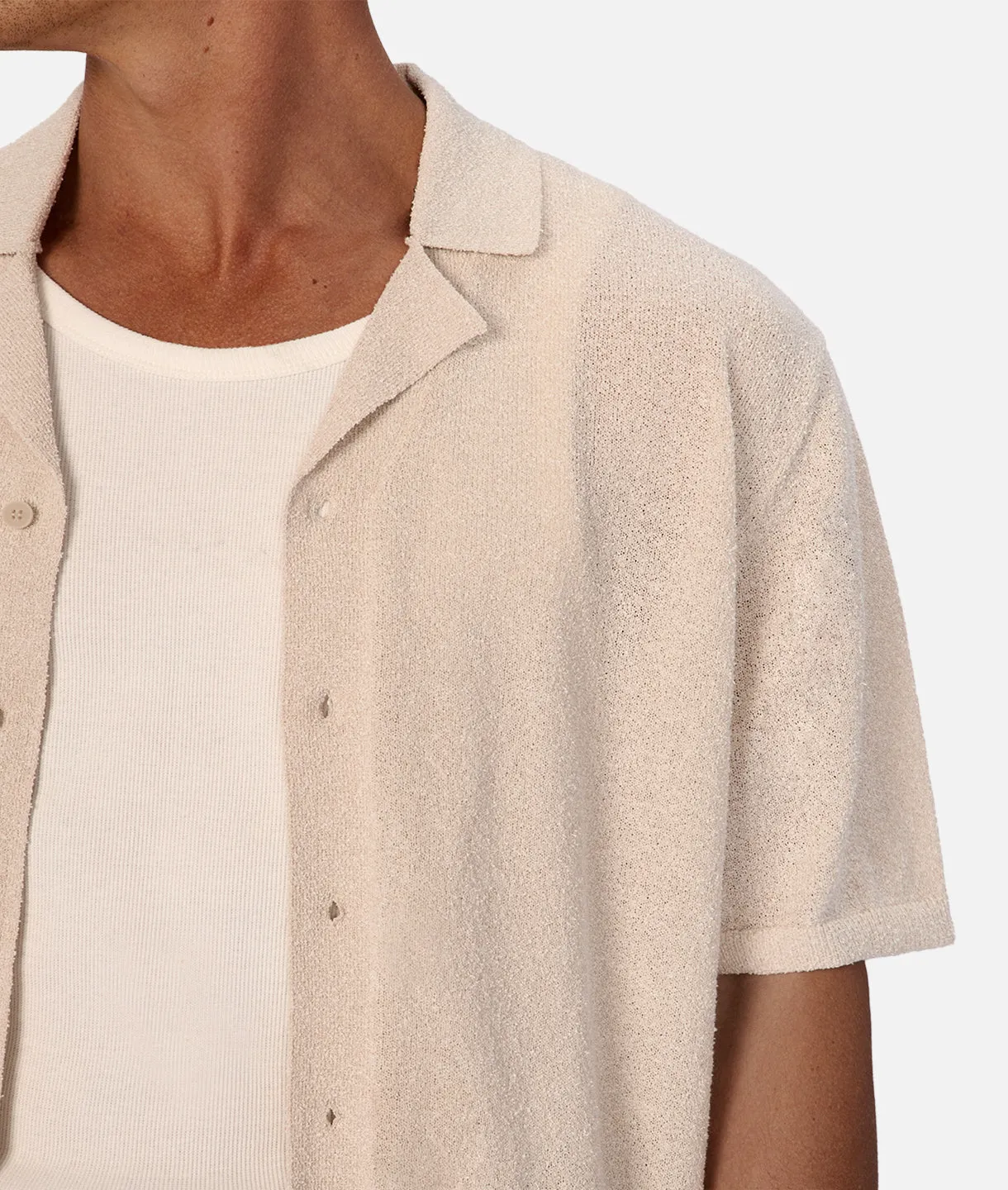 The Dali Short Sleeve Shirt - Wheat sold by Industrie Clothing product image thumbnail 4