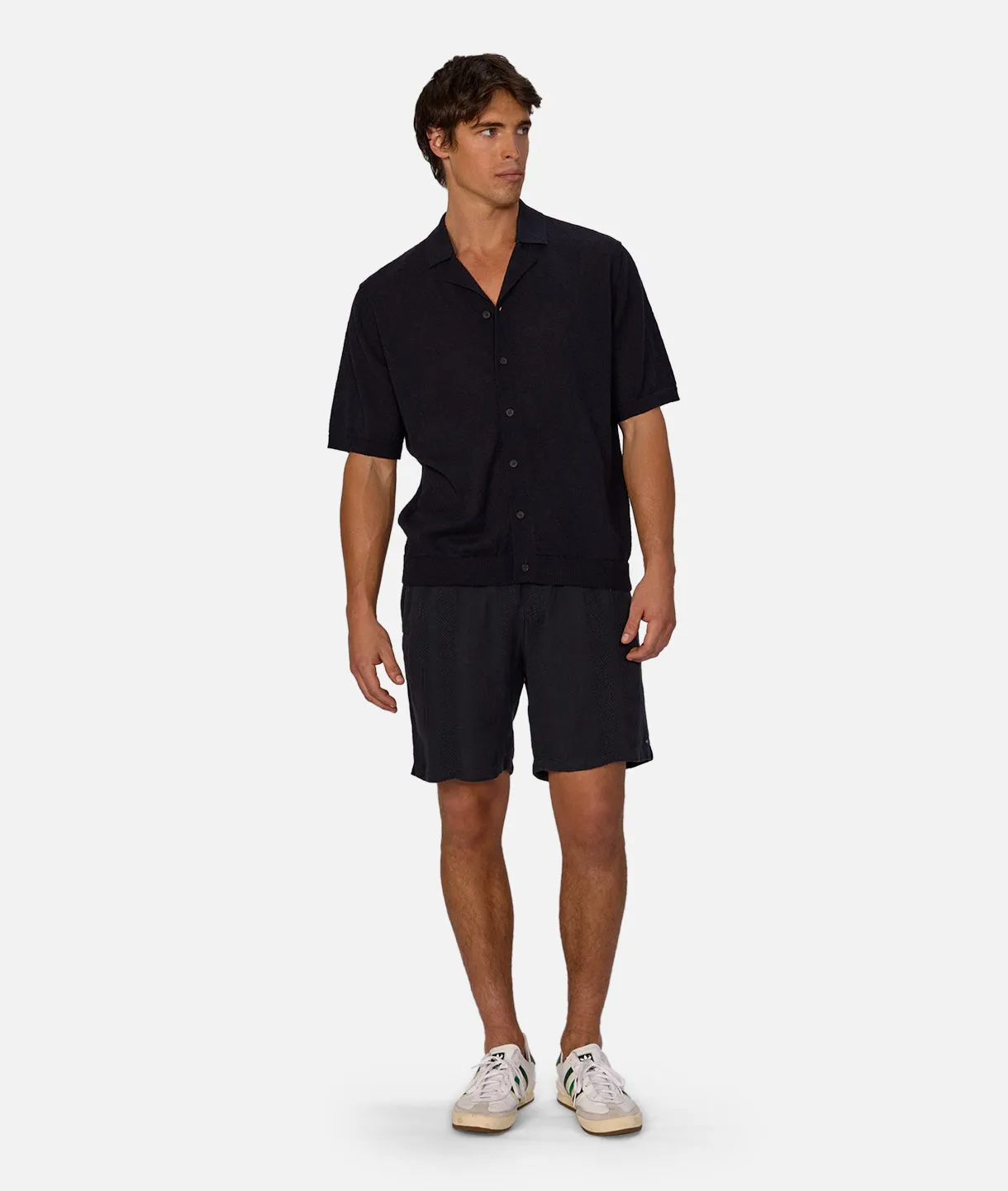 The Dali Short Sleeve Shirt - Navy sold by Industrie Clothing product image thumbnail 5