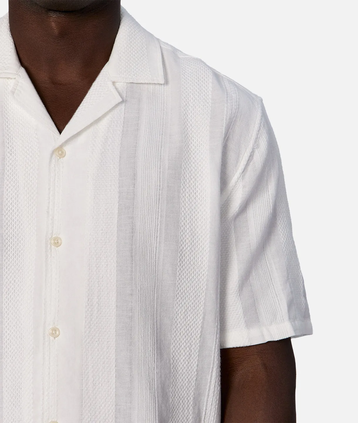 The Salamanca Short Sleeve Shirt - Off White sold by Industrie Clothing product image thumbnail 3