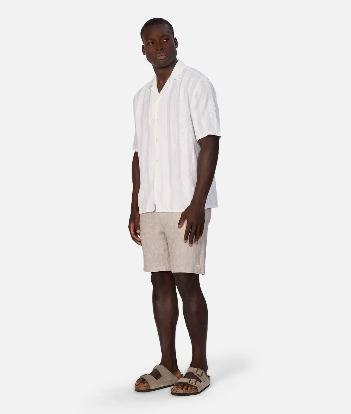 The Salamanca Short Sleeve Shirt - Off White sold by Industrie Clothing product image thumbnail 5