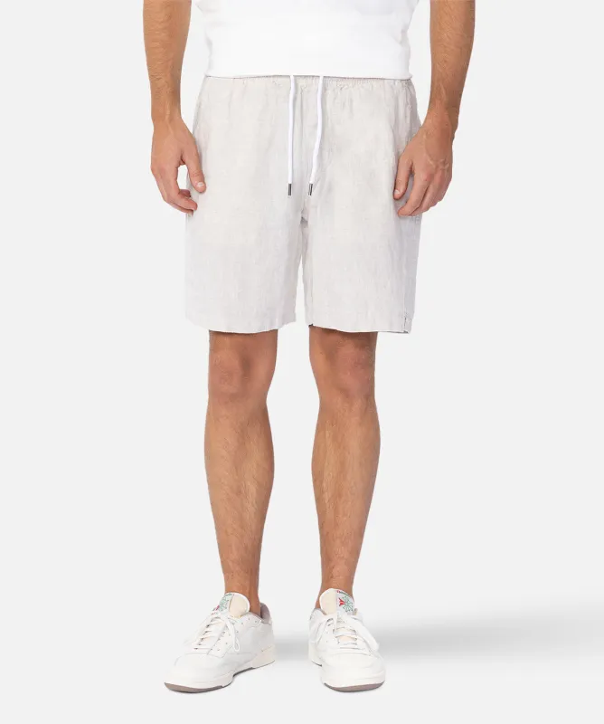 The Marina Linen Short - YD Sand sold by Industrie Clothing