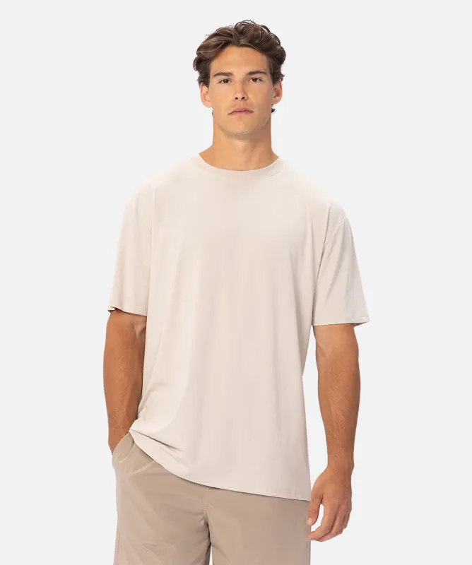 The Freeman Athletic Tee - Stone 21 sold by Industrie Clothing