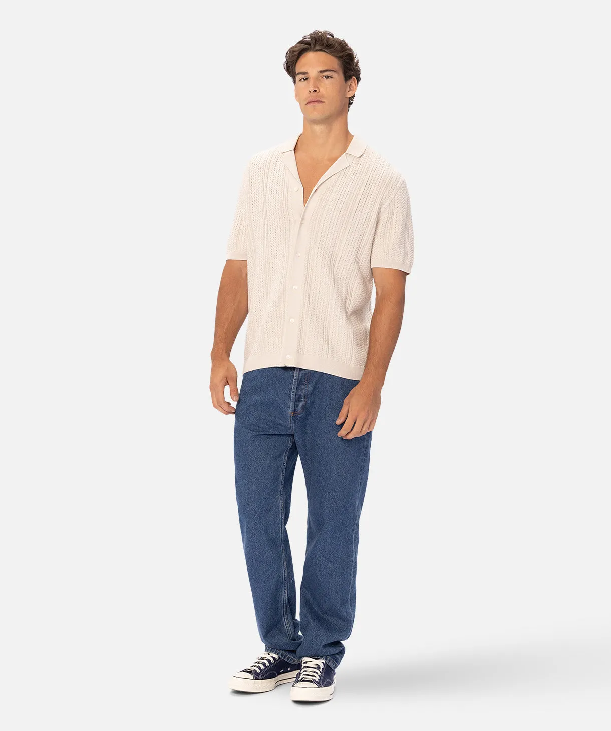 The Alessio Short Sleeve Shirt - OD Stone sold by Industrie Clothing product image thumbnail 4