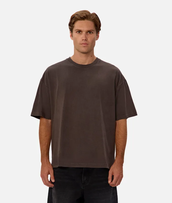 The Del Mar Tee - Dark Aubergine sold by Industrie Clothing