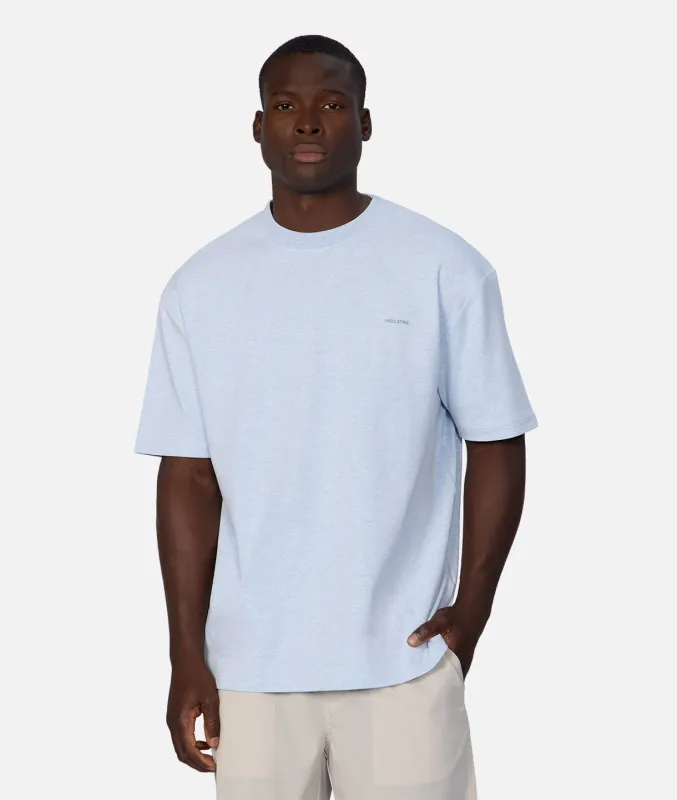 The Newport Tee - Sky Marle made by Industrie Clothing