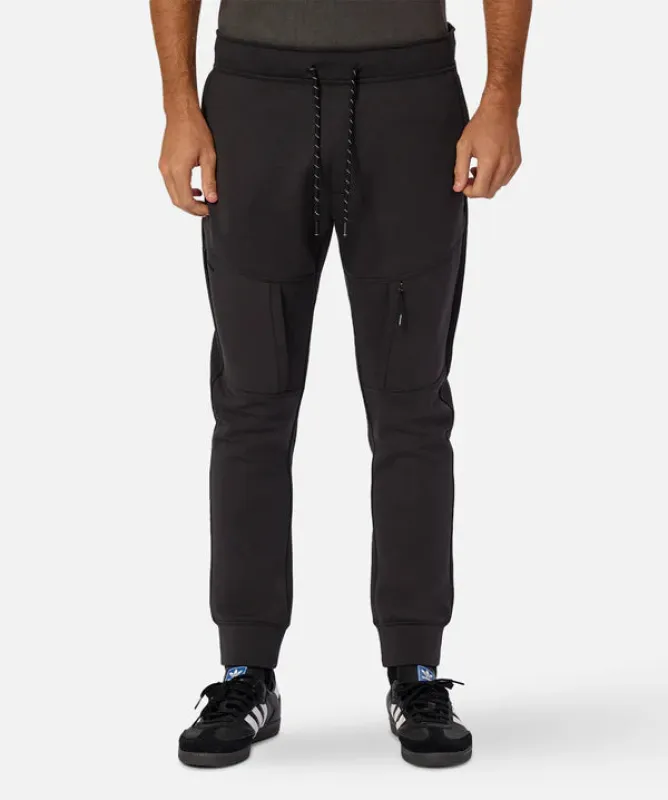 The Tech Armoured Track Pant - Black made by Industrie Clothing