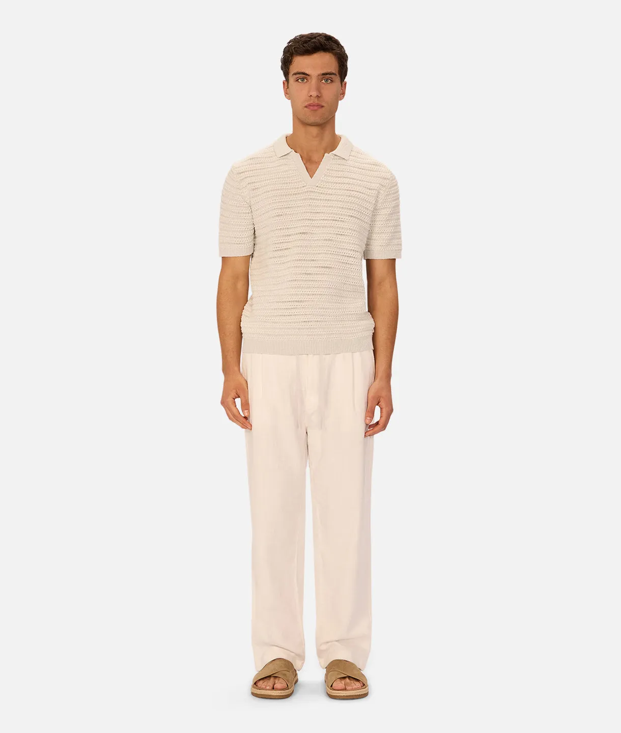 The Relaxed Mallorca Pant - Winter White sold by Industrie Clothing product image thumbnail 5