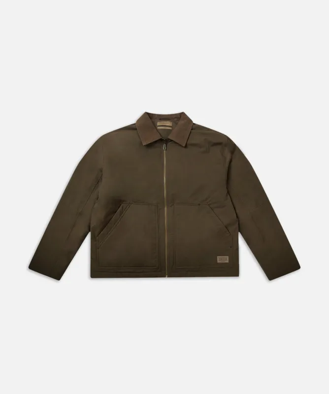 The Georgetown Padded Jacket - Military made by Industrie Clothing
