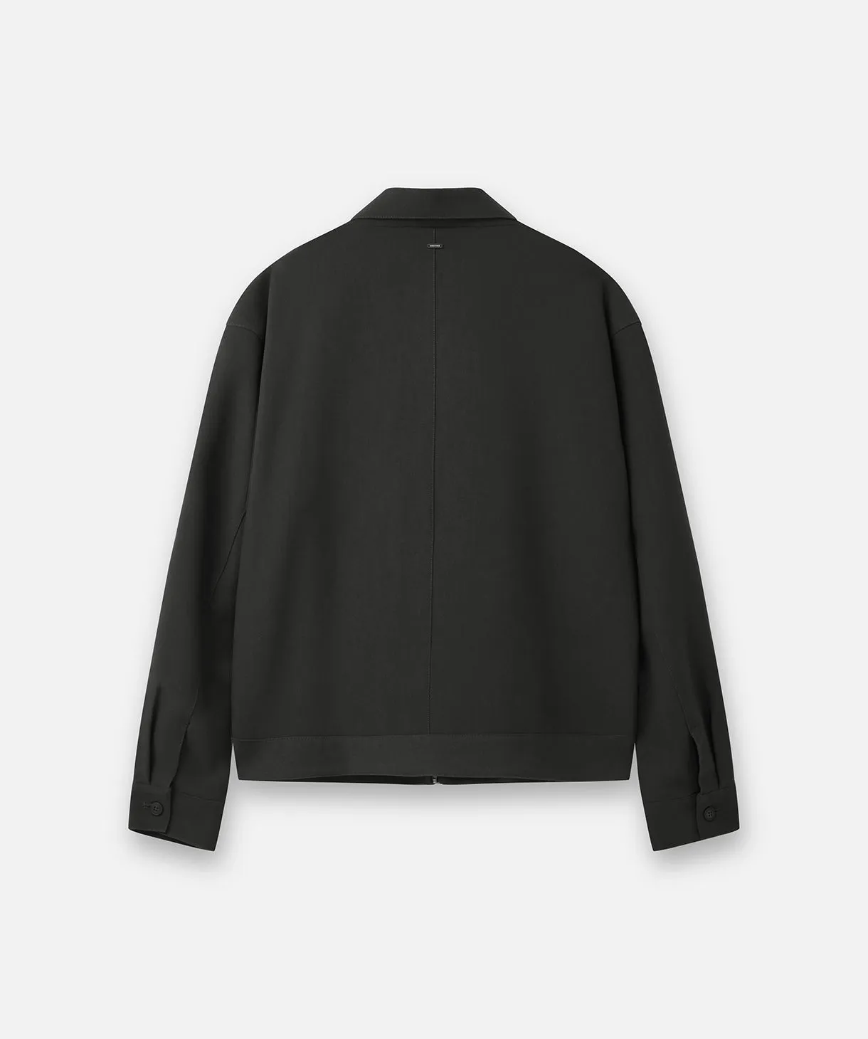 The Light Weight Lusso Bomber Jacket - Dark Aubergine sold by Industrie Clothing product image thumbnail 2