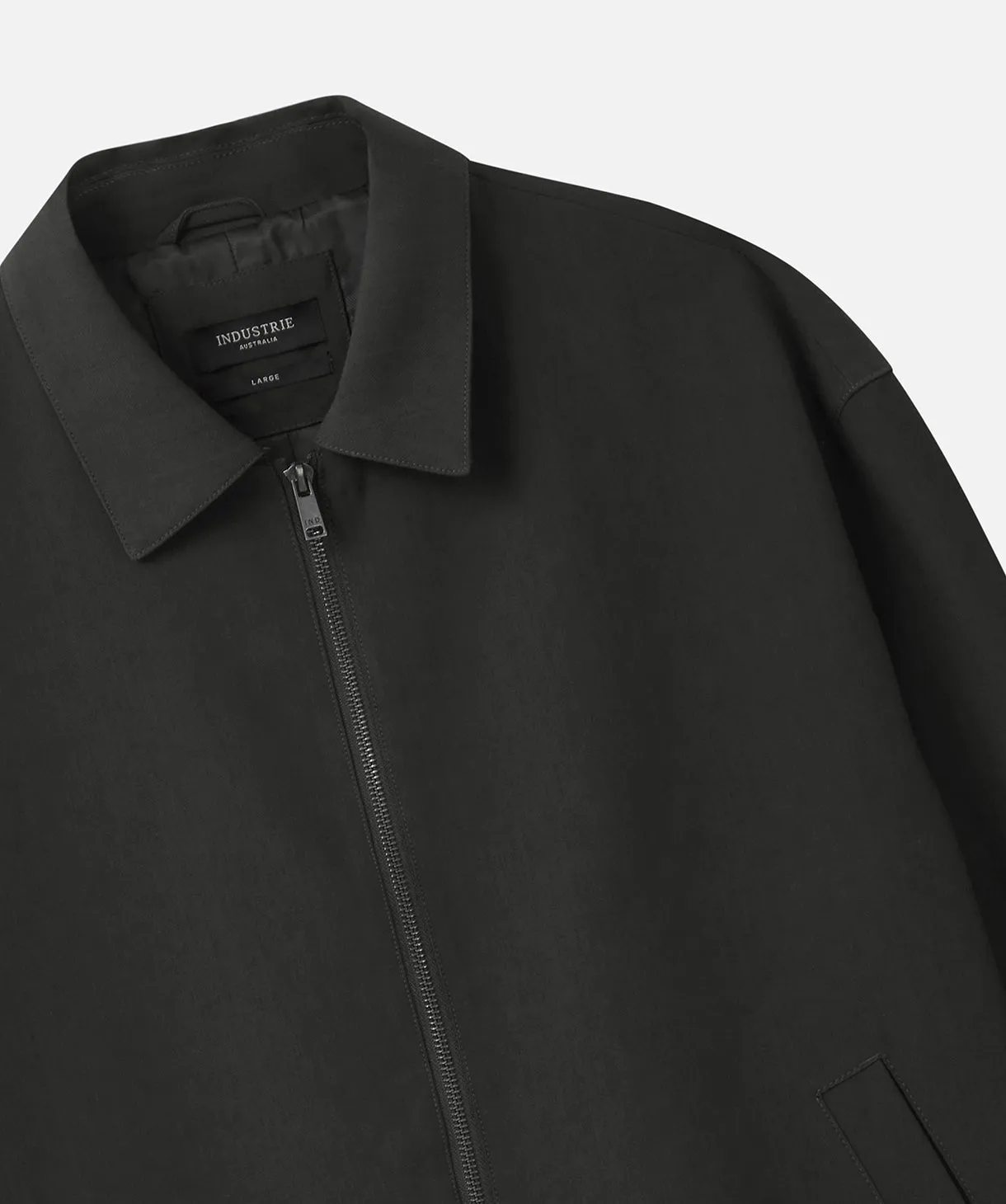 The Light Weight Lusso Bomber Jacket - Dark Aubergine sold by Industrie Clothing product image thumbnail 3
