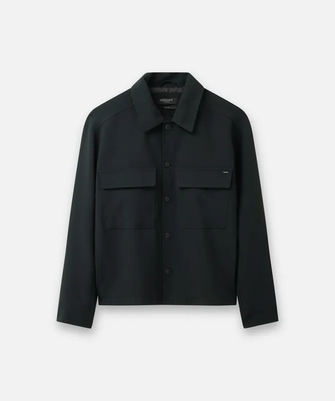 The New Lightweight Lusso Jacket - Black made by Industrie Clothing