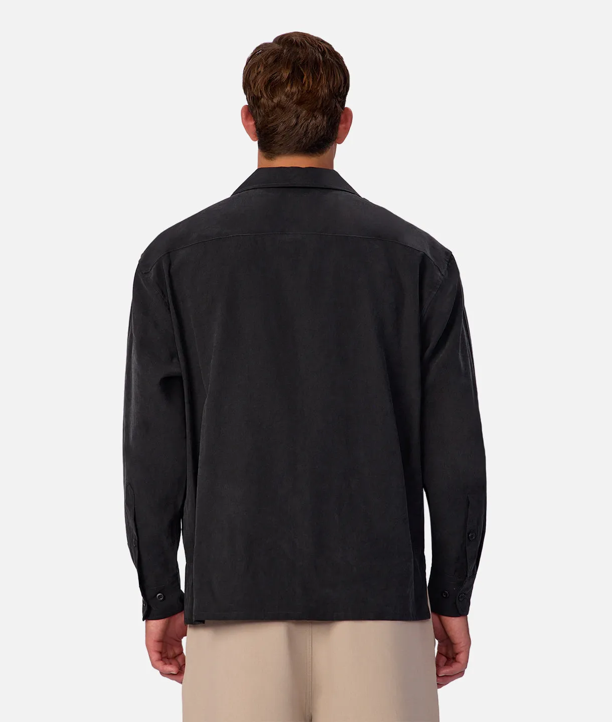 The Miami Long Sleeve Shirt - Black sold by Industrie Clothing product image thumbnail 4