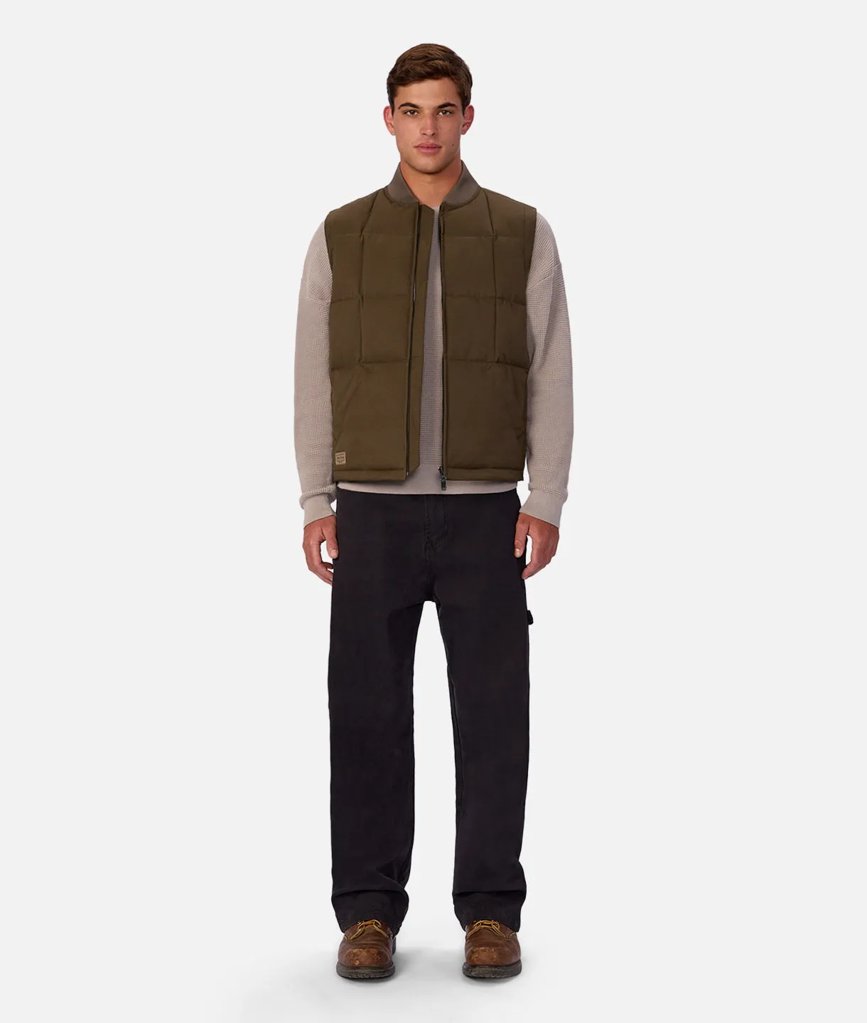 The Georgetown Padded Vest - Military sold by Industrie Clothing product image thumbnail 5
