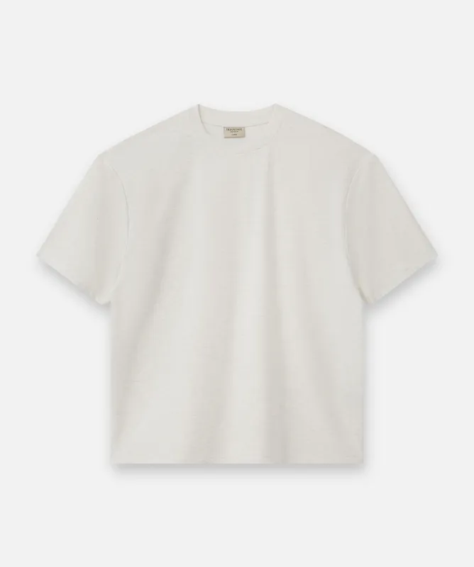 The Soft Touch Tee - Snow Marle made by Industrie Clothing