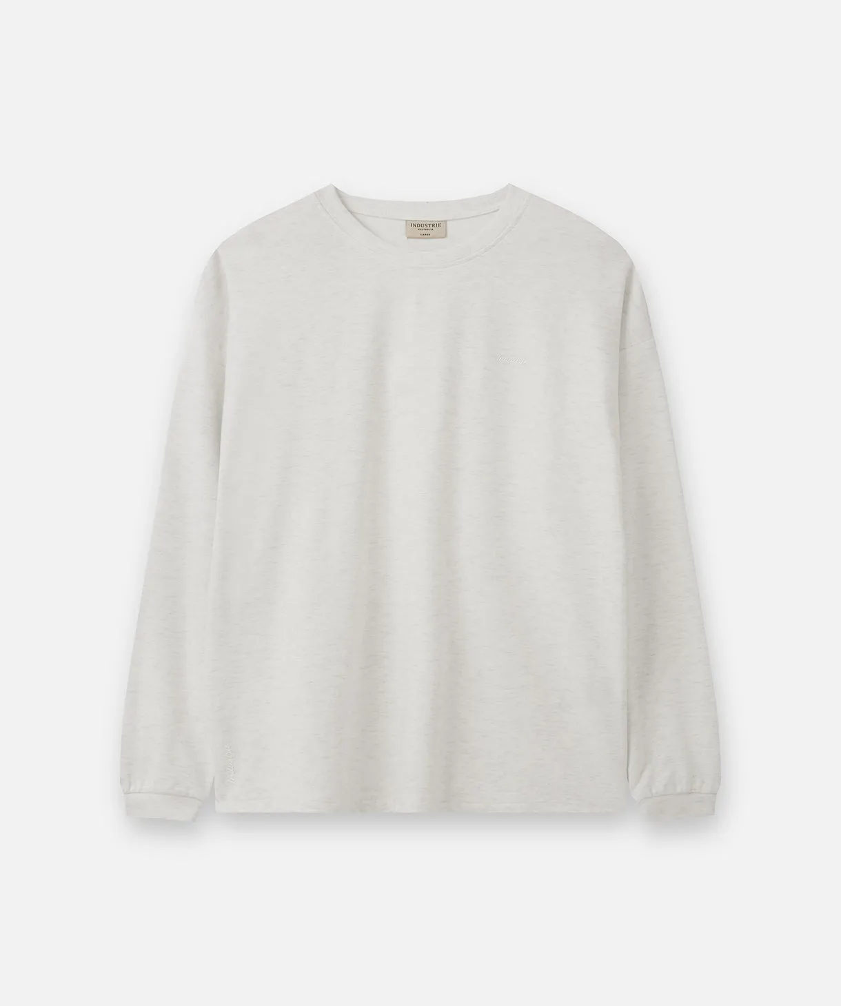 The Soft Touch Long Sleeve Tee - Snow Marle sold by Industrie Clothing