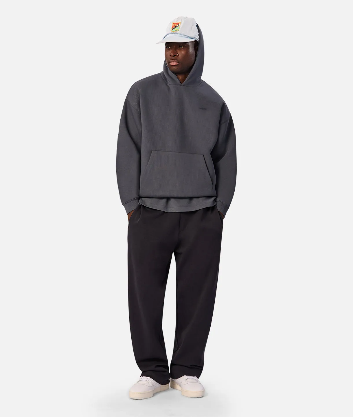 The Tech Manhattan Hoodie - Iron sold by Industrie Clothing product image thumbnail 2