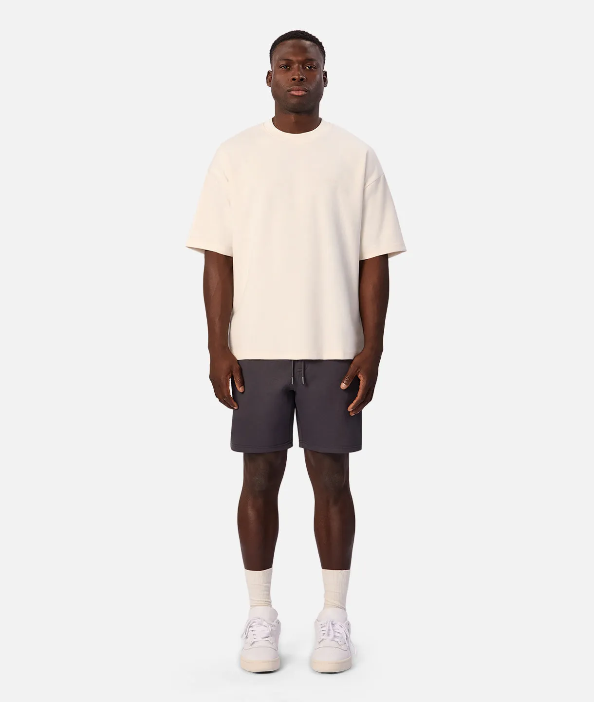 The Ribbed Tech Short Sleeve Tee - Calcium sold by Industrie Clothing product image thumbnail 5