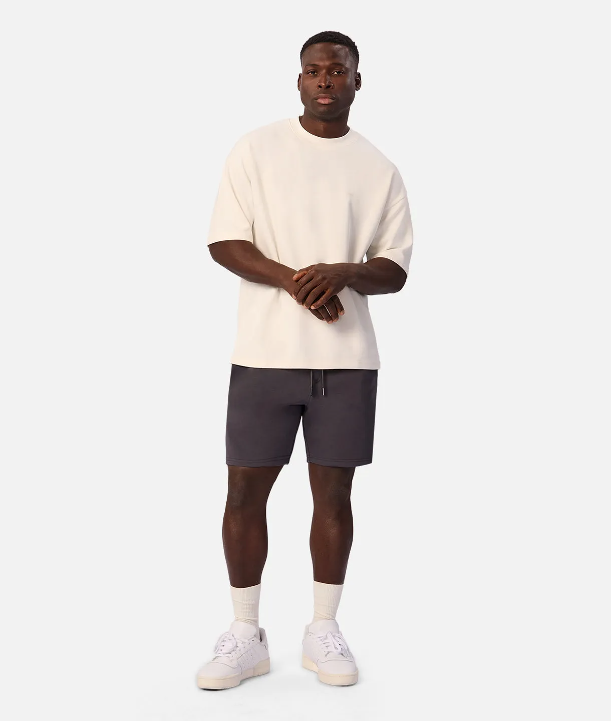 The Ribbed Tech Short Sleeve Tee - Calcium sold by Industrie Clothing product image thumbnail 2
