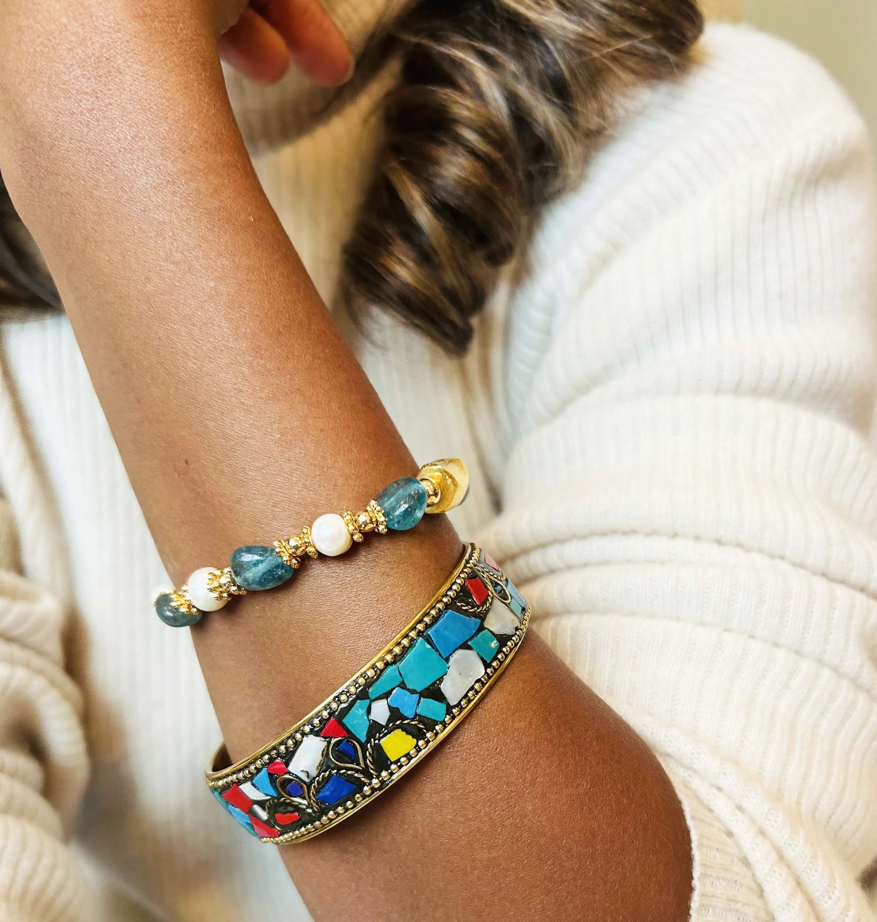 Prism Mosaic Bangle sold by inkkas product image thumbnail 4