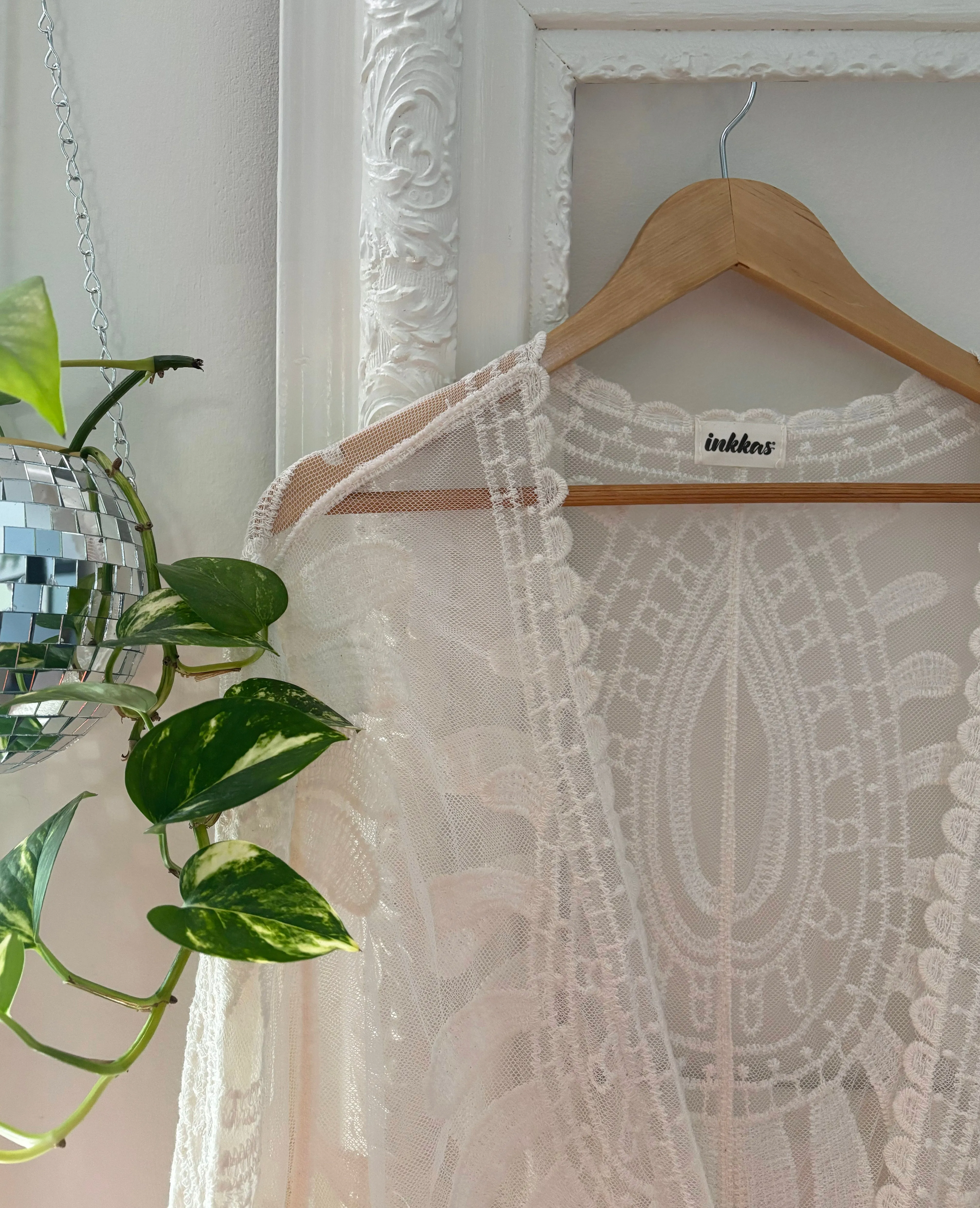 Sunflower Embroidered Lace Cover Up sold by inkkas product image thumbnail 5