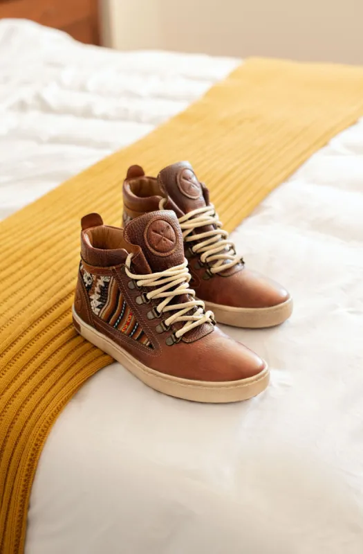 Brown Leather Camping Boot sold by inkkas